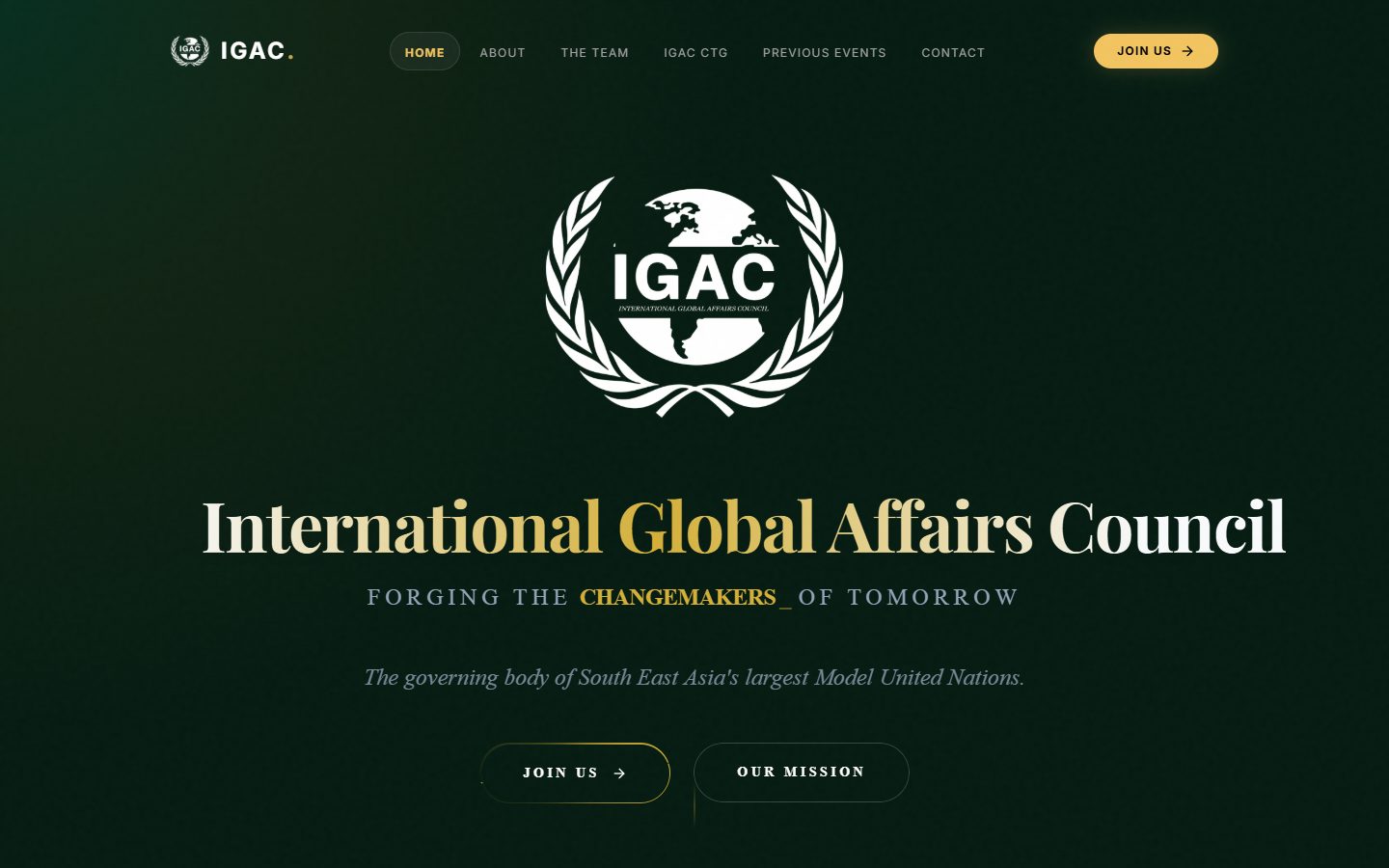 IGAC — preview of the live project